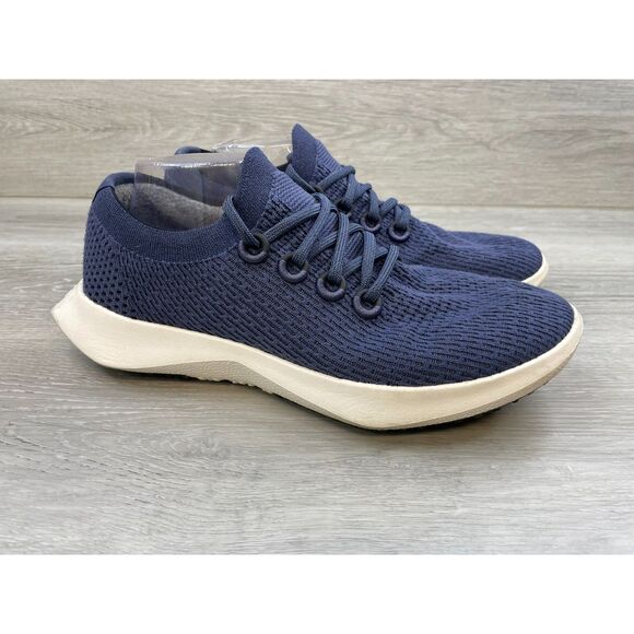 Allbirds Tree Dasher 2 Men's Sneaker Running Walking Knit 11 Blue Athletic Shoes - Picture 1 of 10